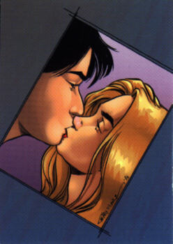 SiP card #84: David & Katchoo kissing